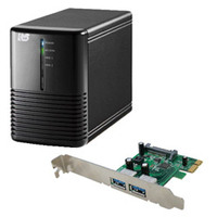 【キャンペーンモデル】USB3.0/2.0 RAIDケース/USB3.0 PCI-Expressボードセット