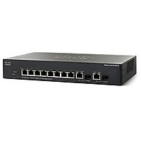 SG300-10-JP 8ポート 10/100/1000 ギガビット スイッチ