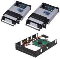 【キャンペーンモデル】SATA内蔵リムーバブルRAIDケース(HDD2台用)