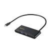 BUFFALO BSH4U500C1PBK USB 3.2(Gen 2)バスパワー4ポートPD対応ハブ ブラック (BSH4U500C1PBK)