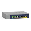 NETGEAR Ultra60 PoE++対応 (230W) 1G/2.5Gマルチギガ8ポートアンマネージスイッチ (MS108UP-100JPS)