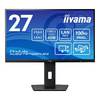 IIYAMA 液晶ディスプレイ 27型/WQHD 2560×1440/USB Type-C(映像出力対応)×1、HDMI×1、DisplayPort×1/ブラック/スピーカー有/IPS方式/昇降/回転/LANポート有 (XUB2797QSN-B2)