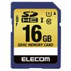 ELECOM SDHCカード/車載用/MLC/UHS-I/16GB (MF-CASD016GU11A)