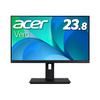 ACER Vero 23.8型/1920×1080/HDMI、ミニD-Sub15ピン、DisplayPort/ブラック/2W+2W ステレオスピーカー/高さ調整・ピボット対応 (BR247Ybmiprx)