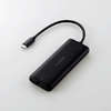 ELECOM Type-Cドッキングステーション/USB-A×2/USB-C×1/HDMI(4K60Hz) (DST-070BPBK)