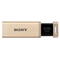 SONY USB3.0対応 ノックスライド式USBメモリー 128GBゴールド USM128GQX N (USM128GQX N)画像