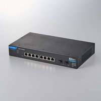 ELECOM 法人用Webスマートスイッチングハブ/MultiGigabit対応/10Gbps/8ポート/3年保証 (EHB-SX2B08F)画像