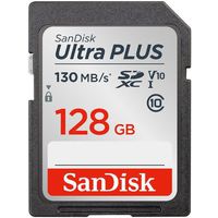 サンディスク ウルトラ プラス SDXC UHS-I 128GB (SDSDUW3-128G-JNJIN)画像
