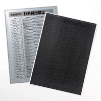 サンワサプライ レーザープリンタ専用コピー防止用紙（A4サイズ・100枚入り） (LBP-CBKL100)画像