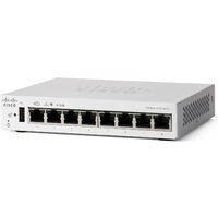 CISCO Catalyst 1200 8-port GE Desktop Ext PS PoE Input (C1200-8T-D)画像