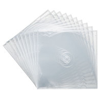 サンワサプライ Blu-ray・DVD・CDケース(2枚収納ソフトタイプ・10枚セット) (FCD-PSW10CL)画像