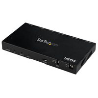 StarTech HDMI分配器1入力2出力4K60Hz HDMI 2.0対応スプリッタースケーラー (ST122HD20S)画像