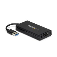 StarTech USB 3.0接続4K対応DisplayPort外付けグラフィックアダプタ DisplayLink認定 Ultra HD対応 1x USB 3.0 タイプA（オス） – 1x ディスプレイポート（メス） (USB32DP4K)画像