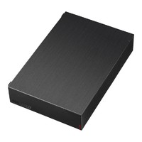 BUFFALO HD-LE6U3-BA USB3.2(Gen.1)対応外付けHDD 6TB ブラック (HD-LE6U3-BA)画像