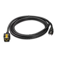 APC Power Cord; Locking C19 to 5-15P; 3.0m (AP8750)画像