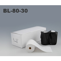 三栄電機 80mm x 30m ロール紙・1箱10巻入り BL-80-30 (BL-80-30)画像