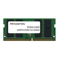 PRINCETON 4GB PC4-19200(DDR4-2400) 260PIN SO-DIMM PDN4/2400-4G (PDN4/2400-4G)画像