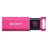 SONY USB3.0対応 ノックスライド式USBメモリー ポケットビット 16GB ピンク キャップレス (USM16GU P)画像