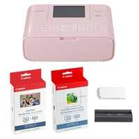CANON SELPHY CP1300 プリントキット(ピンク) CP1300CARDPRINTKIT(PK) (2236C012)画像