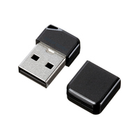 サンワサプライ USB2.0 メモリ 4GB ブラック (UFD-P4GBK)画像
