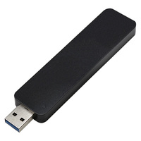 ainex HDE-14 USB3.1Gen1対応 M.2 SATA SSDケース (HDE-14)画像