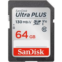 サンディスク ウルトラ プラス SDXC UHS-I 64GB (SDSDUW3-064G-JNJIN)画像
