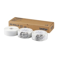 brother プレカット紙ラベル 40mmx60mm 1126枚 3ロール入り (RD-U06J1)画像