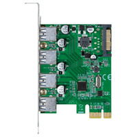 Century ポートを増やしタイ USB 5Gbps ×4ポート増設          PCI Express ×1接続インターフェイスカード (CIF-USB5G4P)画像