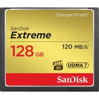 サンディスク エクストリームコンパクトフラッシュ128GB SDCFXSB-128G-J61 (SDCFXSB-128G-J61)画像