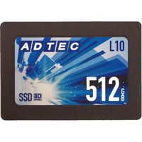ADTEC SSD L10 Series 512GB 3D TLC 2.5inch SATA AD-L10D512G-25I (AD-L10D512G-25I)画像