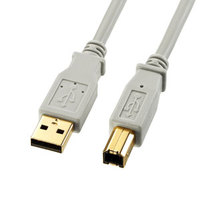サンワサプライ KU20-5HK2 USB2.0ケーブル (KU20-5HK2)画像