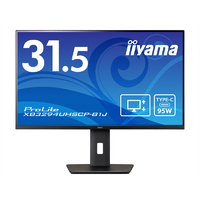 IIYAMA 31.5型液晶ディスプレイ ProLite XB3294UHSCP-B1J (XB3294UHSCP-B1J)画像