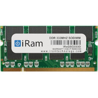 iRam Technology IR1GSO333D 1GB PC-2700 SO-DIMM 200pin (IR1GSO333D)画像