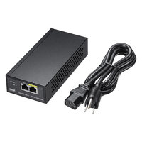 サンワサプライ LAN-GIHINJ5 PoEインジェクター(電源内蔵・IEEE802.3bt対応) (LAN-GIHINJ5)画像