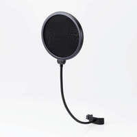 ELECOM HS-PG15BK ポップガード/フレキシブルアーム/クランプ式/ブラック (HS-PG15BK)画像