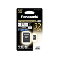 パナソニック 32GB microSDHC UHS-I カード RP-SMGB32GJK (RP-SMGB32GJK)画像