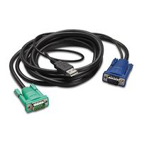 APC APC INTEGRATED LCD KVM USB CABLE – 12 ft (3m) (AP5822)画像