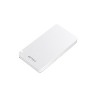 BUFFALO SSD-PGM480U3-W USB3.1(Gen2) ポータブルSSD 480GB ホワイト (SSD-PGM480U3-W)画像