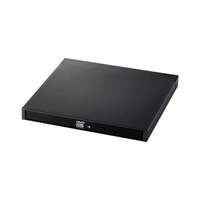 Logitec ポータブルDVDドライブ/USB3.2(Gen1)/書込ソフト付/Type-A/Type-C/BK (LDR-PWA8U3CLBK)画像