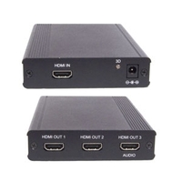 ランサーリンク 1入力3出力HDMI分配器 3D対応音声専用HDMI出力搭載 (HD-13AUDIO)画像
