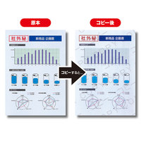サンワサプライ JP-MTCBA4N マルチタイプコピー偽造防止用紙(A4) (JP-MTCBA4N)画像