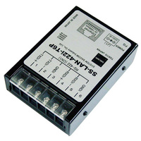 システムサコム LAN(Ethernet)⇔RS422変換ユニット絶縁ACアダプタ仕様RJ45⇔端子台6P (SS-LAN-422I-T6P)画像