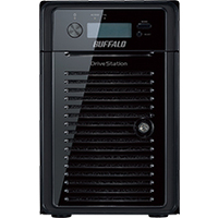 BUFFALO HD-HN012T/R6 Thunderbolt 2搭載 RAID 6 超高速HDD 12TB (HD-HN012T/R6)画像