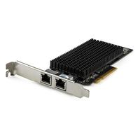StarTech 10GbE対応デュアルポート増設PCI ExpressイーサネットLANカード 10GBASE-T&NBASE-T対応 10G/5G/2.5G/1G/100Mbps対応NICカード (ST10GSPEXNDP)画像