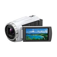 SONY デジタルHDビデオカメラレコーダー Handycam CX680 ホワイト (HDR-CX680/W)画像