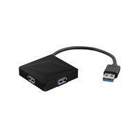 GREENHOUSE GH-HB3A4A-BK USB3.1 Gen1対応 4ポートUSBハブ (GH-HB3A4A-BK)画像