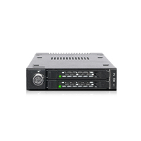 CREMAX ICYDOCK ToughArmor 2xM.2 PCIe NVMe SSD 搭載用モバイルラック 3.5 (MB834M2K-B)画像