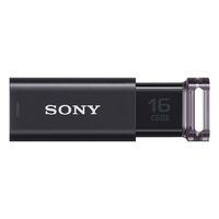 SONY USB3.0対応 ノックスライド式USBメモリー ポケットビット 16GB ブラック キャップレス (USM16GU B)画像