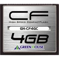 GREENHOUSE コンパクトフラッシュカード GH-CF4GC (GH-CF4GC)画像