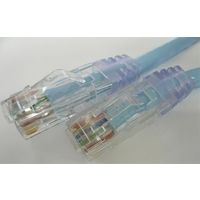 エイム電子 Cat6ケーブル ストレート 単線 水色 5m (C6S-SO-LB-05)画像